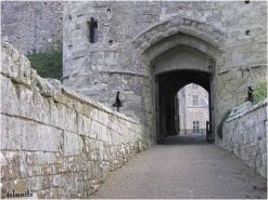 Ingang Carisbrooke Castle