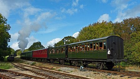 Steam Railway bij Wootton